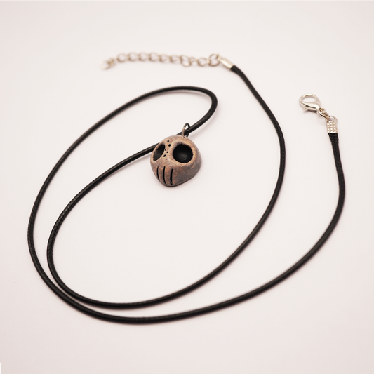 Mini Ceramic Necklace – Skull