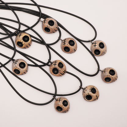 Mini Ceramic Necklace – Skull