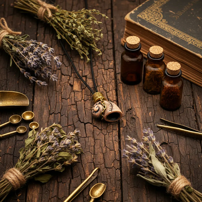 Ceramic Necklace – Handcrafted Snail Shell Necklace