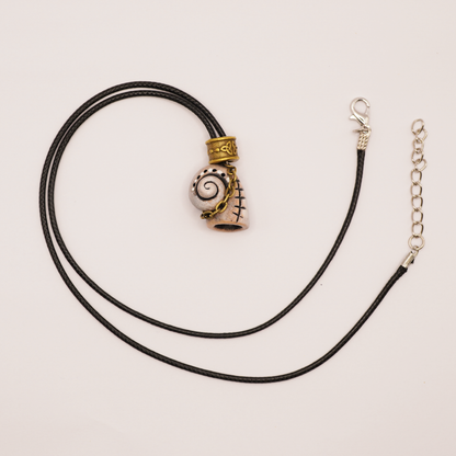 Ceramic Necklace – Handcrafted Snail Shell Necklace