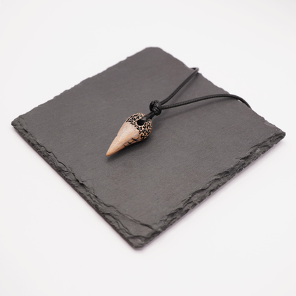 Ceramic Necklace - Tooth Pendant